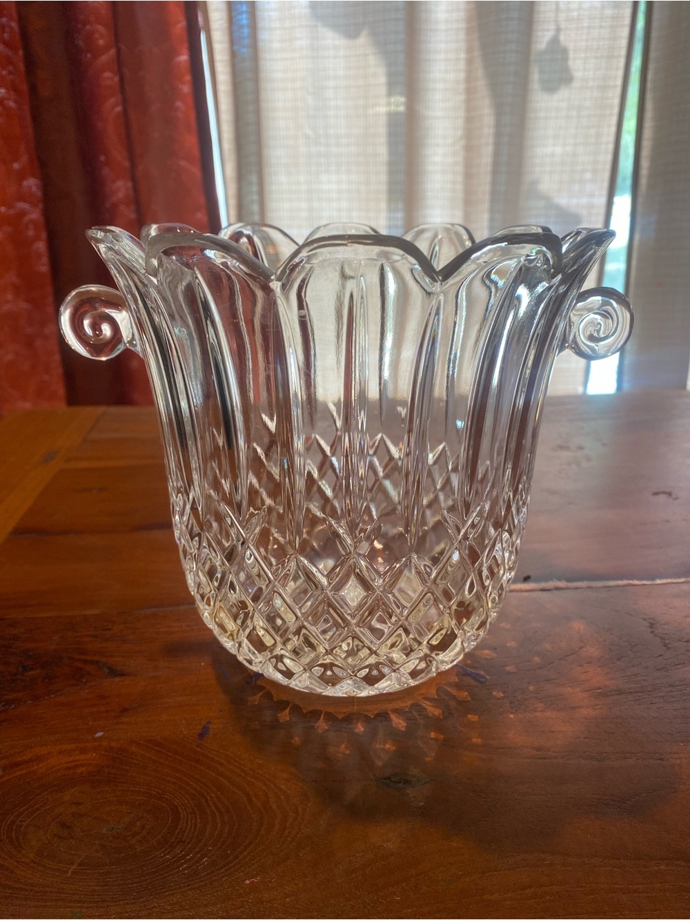 Godinger Lead Crystal Ice Bucket/Vase - Home Accents